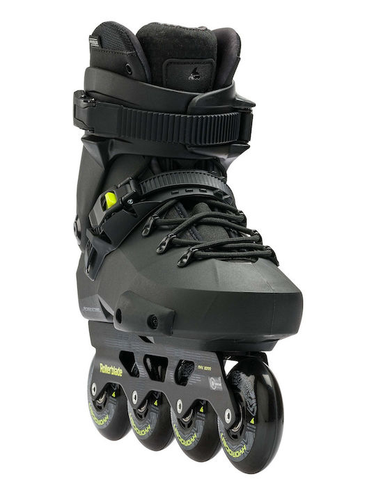Αθλοπαιδιά Inline Αυξομειούμενα Rollers Μαύρα Ενηλίκων