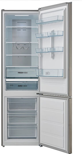 Morris Fridge-Freezer 329lt Total NoFrost H201xW59.5xD63.5cm Inox T71319CAP