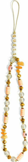 Guess Phone Strap Beads Curea de încheietura mâinii pentru Telefoane Mobile Bohemia Brown GUSTBOHP