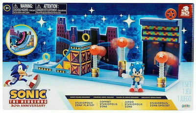 Jakks Pacific Miniatur-Spielzeug Studiopolis Sonic für 3+ Jahre (Verschiedene Designs/Sortimente von Designs) 1 Stk