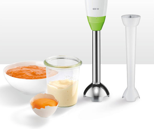 Bosch CleverMixx Dip & Dressing Ραβδομπλέντερ με Ανοξείδωτη Ράβδο 600W Λευκό