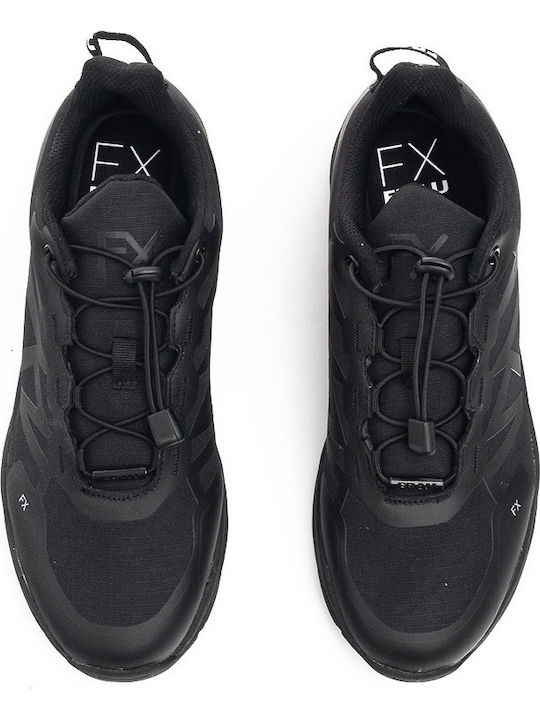 Techno Fabric 08Y2/BLACK Chunky Sneakers Black