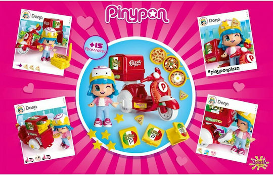 Giochi Preziosi Μοτοσικλετα Pizzeria Pinypon για 4+ Ετών