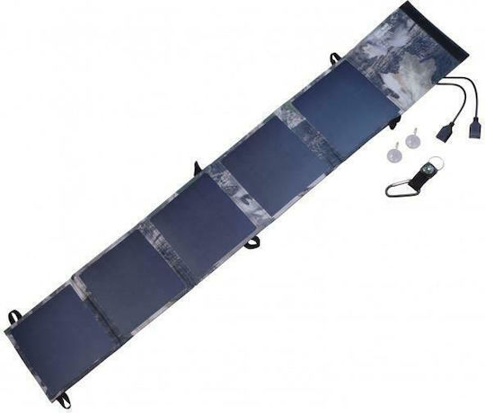 PowerNeed ES-4 Solar Power Bank 1000mAh cu Port USB-A Albastru