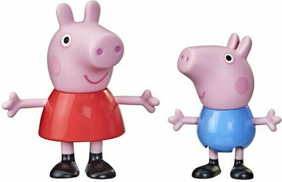 Hasbro Miniatur-Spielzeug Peppa Pig Peppa und George für 3+ Jahre