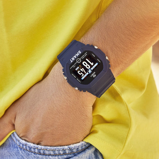 Marea B57008 40mm Smartwatch (Jean Rubber Strap)