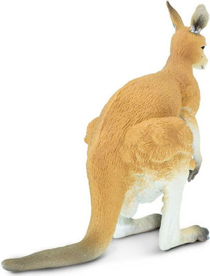 Safari Ltd Miniature Toy Kangaroo Baby 11.94cm.