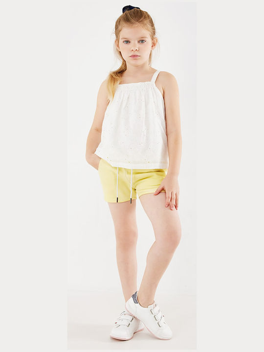 Kids' Shorts/Bermudas Fabric Yellow