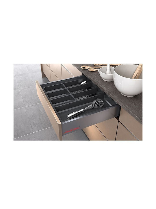 Agoform Drawer Cutlery Tray Plastic 29x48cm Grey
