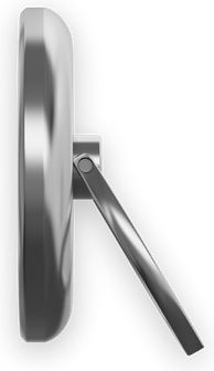 iDeal Of Sweden Magnetic Ring мобилен телефон в Сребрист цвят
