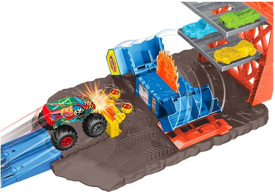 Hot Wheels Blast Station Car 1:64 Monster Truck for Ages 4+
