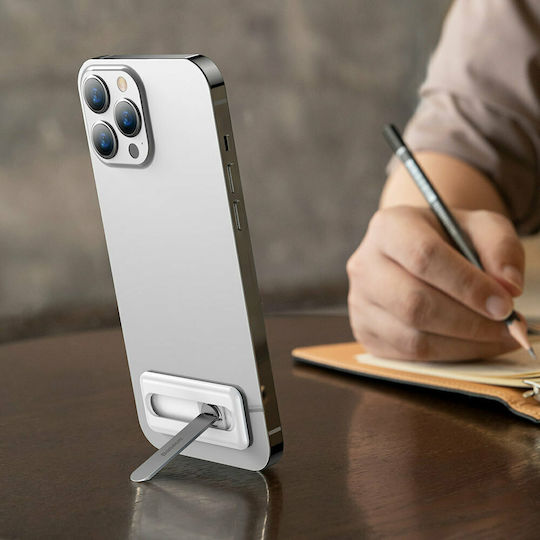 Baseus Foldable Bracket For Smartphones Suport de birou pentru telefon mobil în culoarea Alb