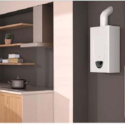 Ariston Fast Evo X ONT 11 Wall Mounted Natural Gas Instant Water Heater for Central Installation 11kW