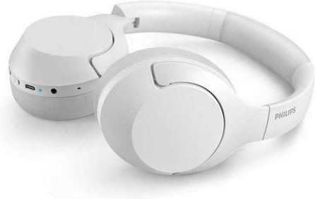 Philips TAH8506WT Wireless / Wired Over Ear Headphones with 60 hours of Operation White