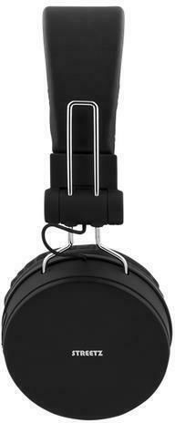 Streetz HL-BT400 Ασύρματα / Ενσύρματα On Ear Ακουστικά με 22 ώρες Λειτουργίας Μαύρα
