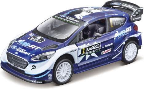Bburago 1:32 Race 2017 M-Sport Ford Fiesta WRC Ott Tanak Toy Car 1