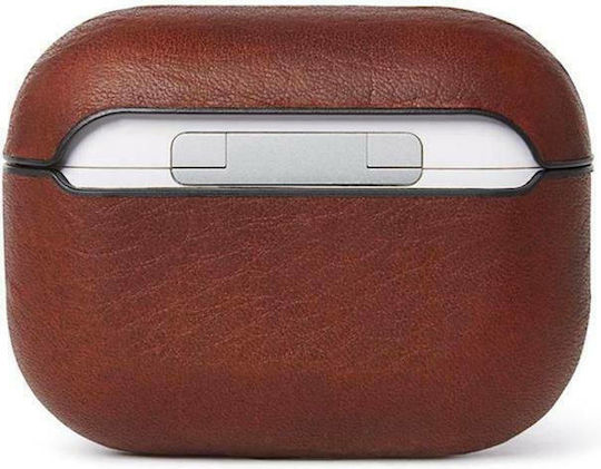 Decoded Leather Aircase Δερμάτινη Καφέ (Apple AirPods 3)