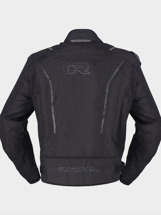 Richa Vendetta Men's Motorcycle Jacket 4 Seasons Waterproof Black