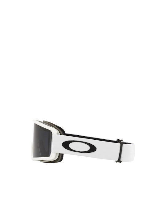 Target Line Ski & Snowboard Goggles Kids White with Lens in Black Color