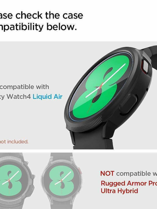 Spigen Glas.tr Slim Pachet 3 Ceas Galaxy 4 Classic 42mm Tempered Glass for the Galaxy Watch 4 Classic 42mm 3pcs AGL03843