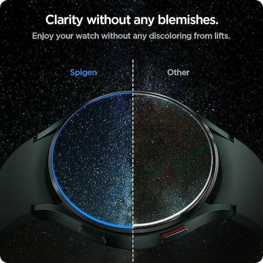 Spigen Glas.tr Slim Pachet 3 Ceas Galaxy 4 Classic 42mm Tempered Glass για το Galaxy Watch 4 Classic 42mm 3τμχ AGL03843