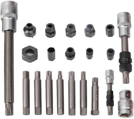 Car Alternator Pulley Tool Set 24 Pieces
