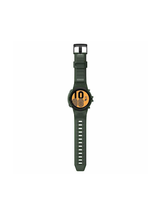 Spigen Rugged Armor Pro Silicone Case Military Green for Galaxy Watch 4 44mm