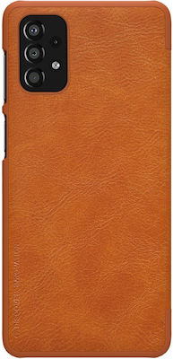 Nillkin Qin Synthetic Leather Book Brown (Galaxy A33 5G)