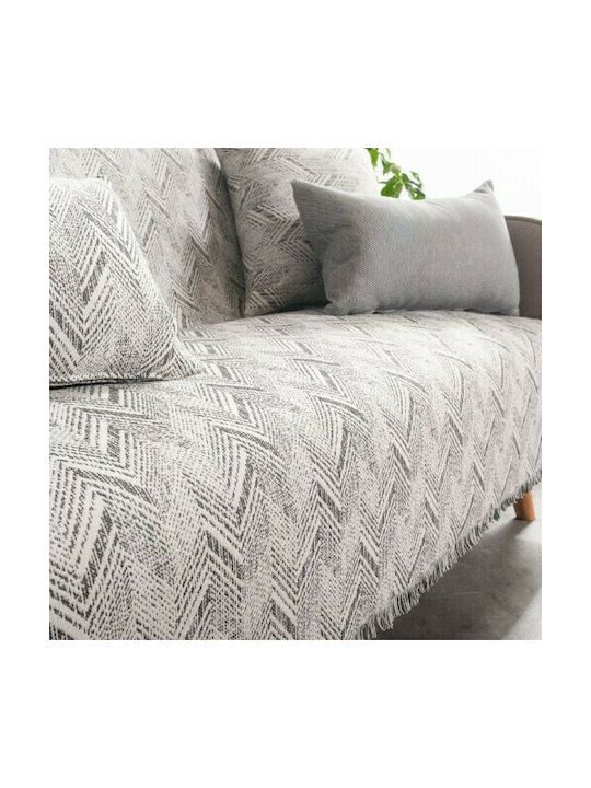 Teoran Decorative Pillow Case Siena 04 Grey 65x65cm.