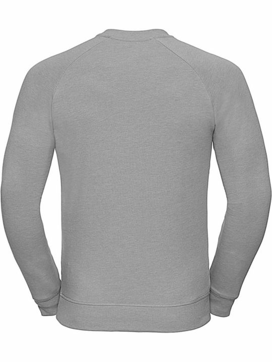 Russell Europe Men's Long Sleeve Promotional Sweatshirt Silver Marl