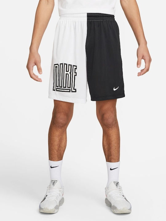 Men's Athletic Shorts Dri-Fit Black / White