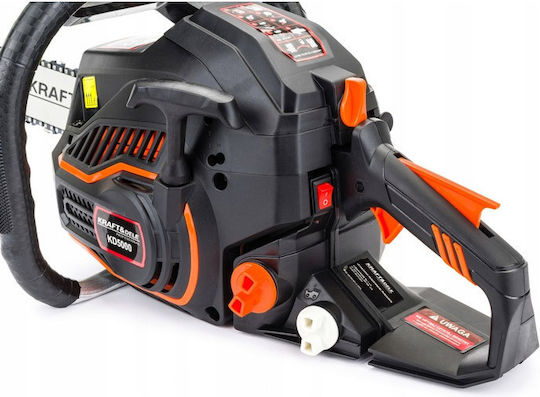 Kraft & Dele Gasoline Chainsaw 4.5kg with Blade 35cm