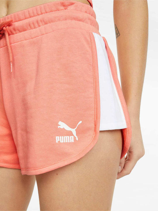 Iconic T7 Γυναικείο Αθλητικό Σορτς Peach Pink