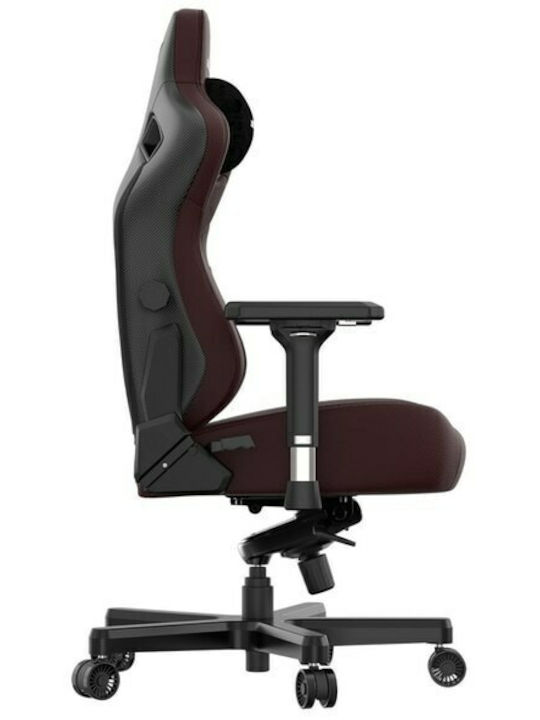 Anda Seat Kaiser 3 XL Καρέκλα Gaming Δερματίνης με Ρυθμιζόμενα Μπράτσα Maroon