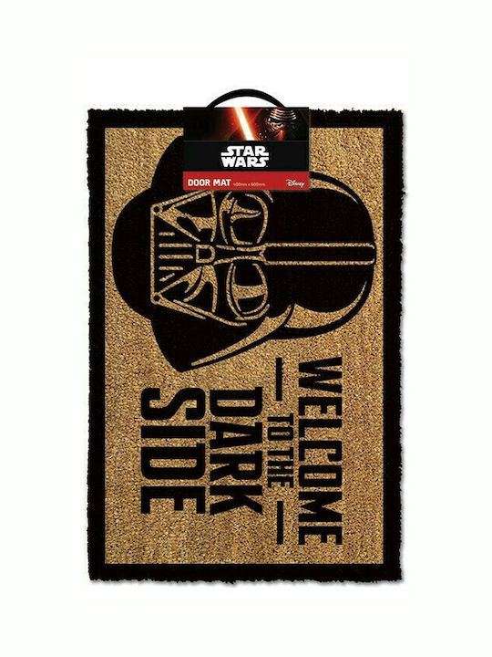 Pyramid International Entrance Mat made of Coir Star Wars - Welcome To The Darkside Beige 40x60cm