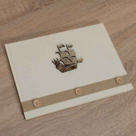 Papillon Kids Cardboard Handmade Guest Book