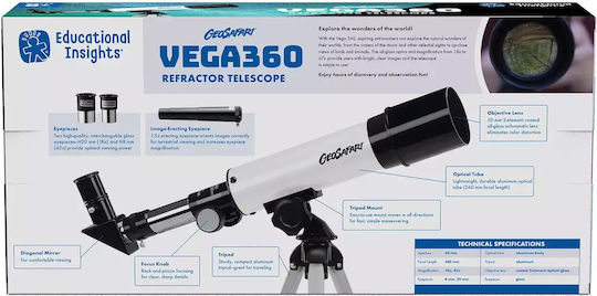 Learning Resources GeoSafari Vega 360 Telescope STEM Τηλεσκόπιο για 8+ Ετών
