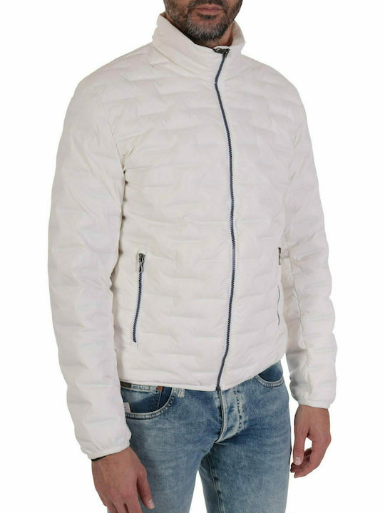 COLMAR BUTTON DOWN JACKET LOGO MAJESTIC UNDERWHITE