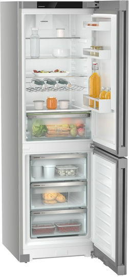 Liebherr Kühl-Gefrierkombination 330Es NoFrost H185.5xB59.7xT67.5cm. Inox Plus