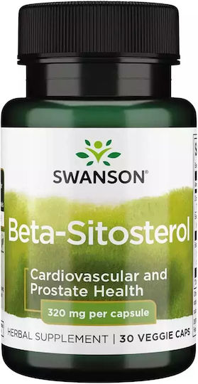 Swanson High Potency Beta-Sitosterol 320mg 30 φυτικές κάψουλες