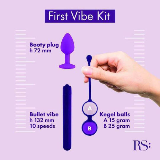 Rianne S Essentials First Vibe Kit Σετ Μωβ