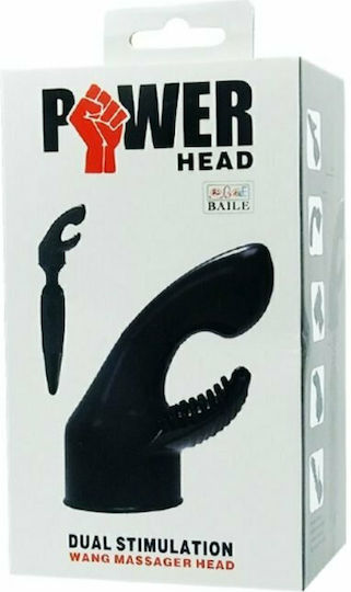 Baile Power Head Interchangeable Wand Massager Head Κεφαλή για Δονητή Black