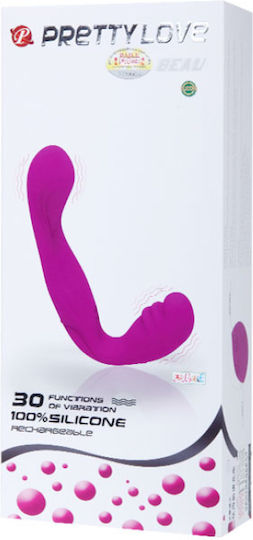 Pretty Love Beau Arnes με Διπλό Dildo σε Μωβ Χρώμα