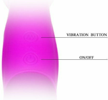 Pretty Love Beau Arnes με Διπλό Dildo σε Μωβ Χρώμα