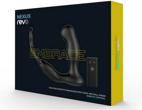 Nexus Revo Embrace Vibrator Anal cu Funcție Wireless Black 10cm