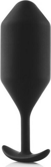 b-Vibe Snug Plug 5 Anal Plug Black 5.1cm
