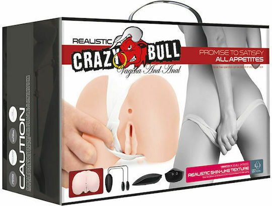 Crazy Bull Vibrating Pussy & Ass Masturbator BM-009190Z-1 1buc