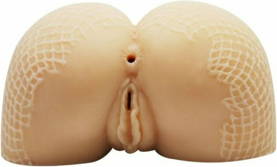 Baile For Him Vibrating Vagina & Anus Masturbator with Mesh Masturbator D-211764 1buc