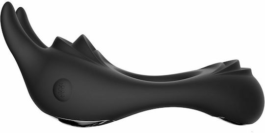 Feelztoys Zeus Dual Vibe Cock Ring Black