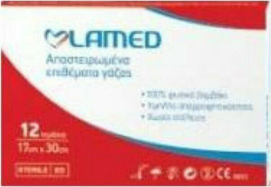 Lamed Sterile Gazen 17x30cm 12pcs